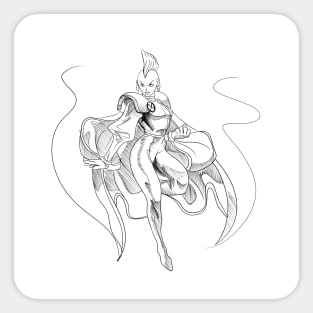 Ororo Munroe, the storm Sticker